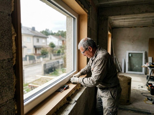 Más luz natural en casa con ventanas fijas de PVC en Santiago de Compostela